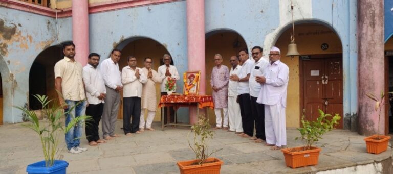 दानशूर स्व.गोटू शिवराम महाजन यांचा स्मृतीदिवस साजरा….!