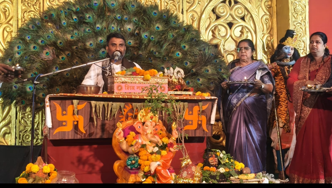 *एरंडोल येथे ‘ जय श्रीराम ‘ च्या जयघोषात महाआरतीने शिवमहापुराण कथेची सांगता……….!*