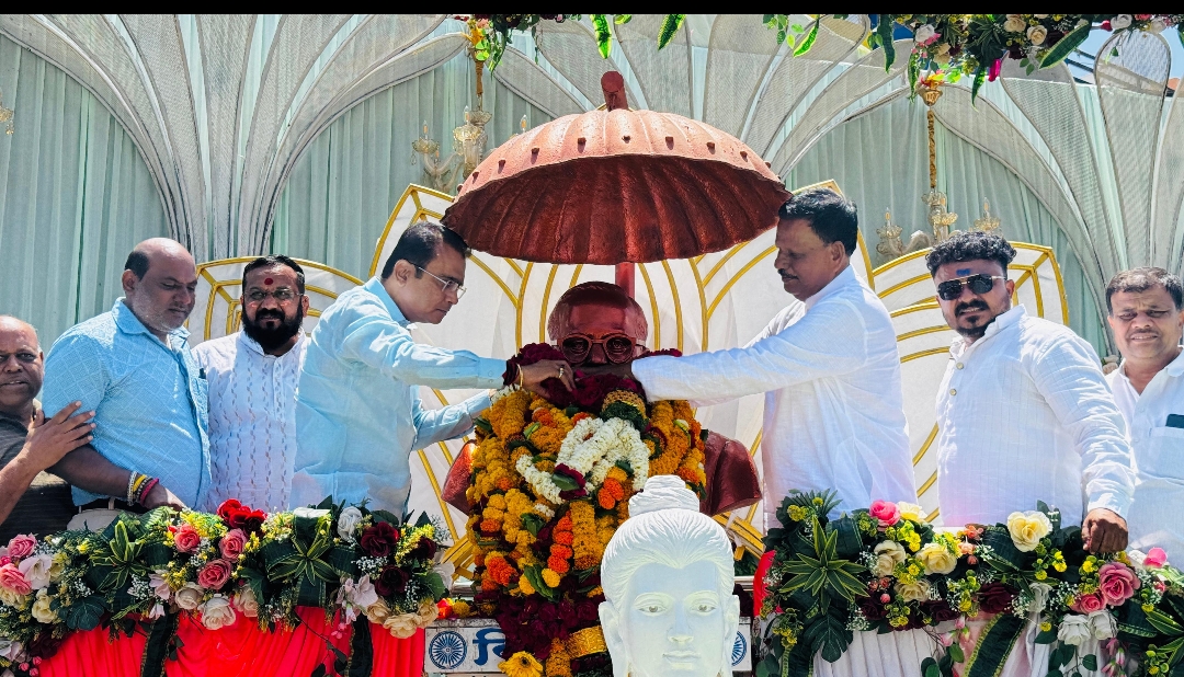 *महामानव तथा भारतीय घटनेचे शिल्पकार भारतरत्न डॉ.बाबासाहेब आंबेडकर यांच्या जयंतीनिमित्त शानदार मोटरसायकल रॅली, जयघोष व भव्य मिरवणूकीने एरंडोल दणाणले…….!*