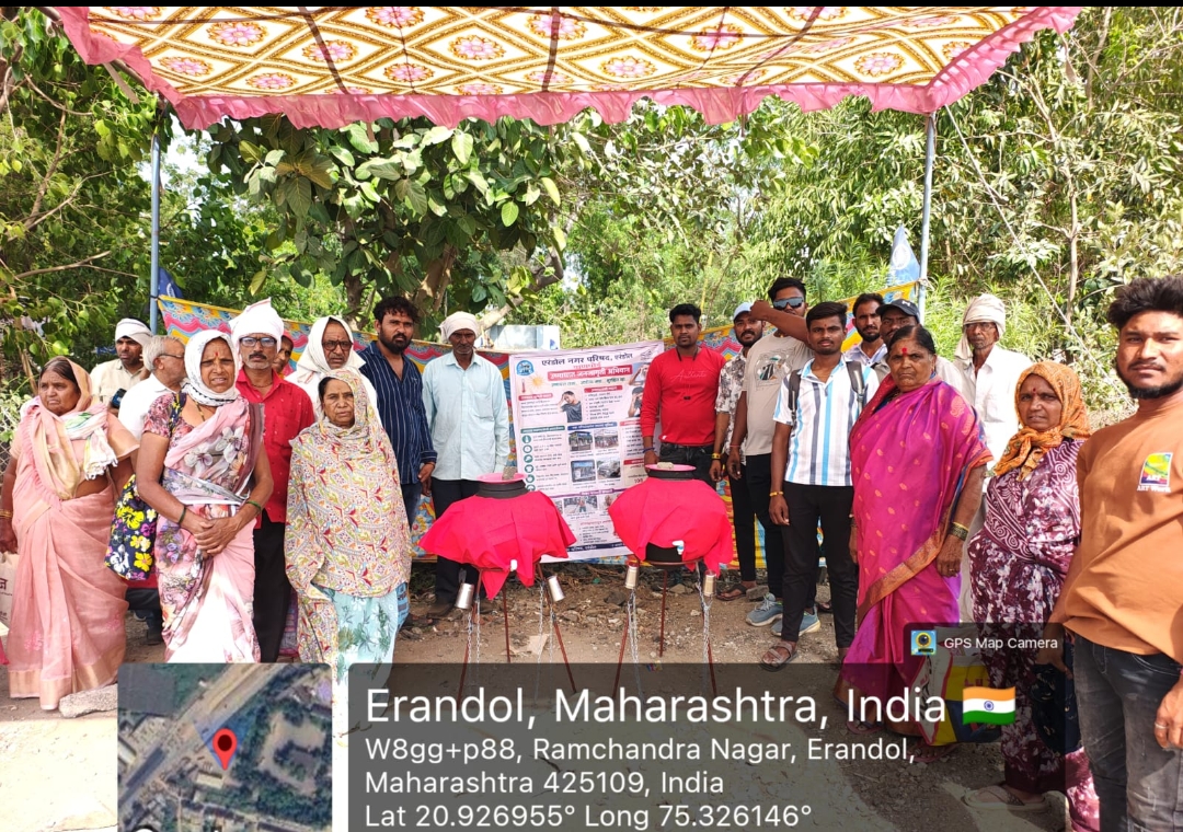 एरंडोल नगरपरिषदेकडून ‘उष्माघात जनजागृती’ व पाणपोई अभियानाला प्रारंभ